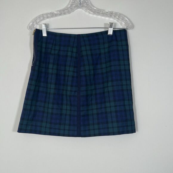 Vineyard  Vines Size 6 Mini Skirt Wool Plaid Dark Academia Preppy School Girl - Picture 1 of 6